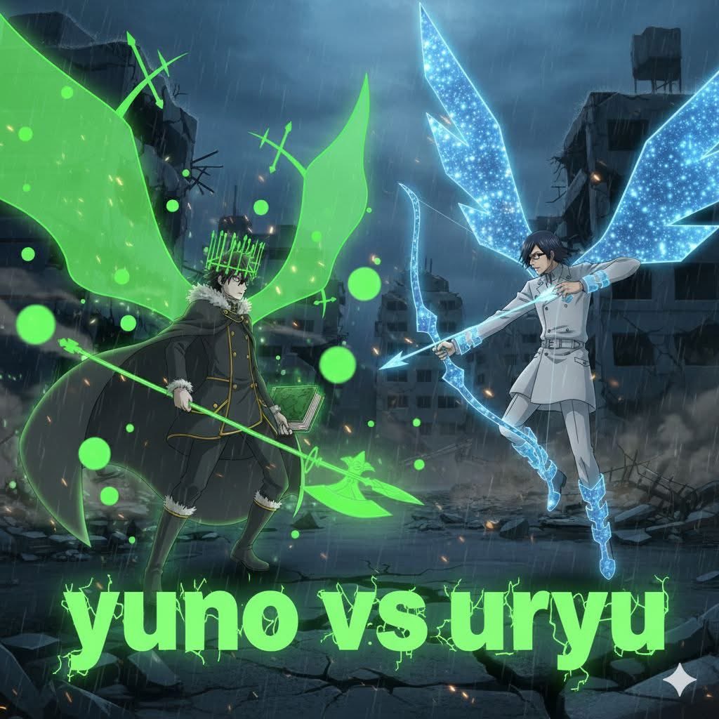 EVlogLive's tweet photo. Who wins l?
#BLEACH #BlackClover #anime #yuno  #uryu #bleachtybw #BLEACH_anime #Blackcloverfanart https://t.co/RY9cmx70vV