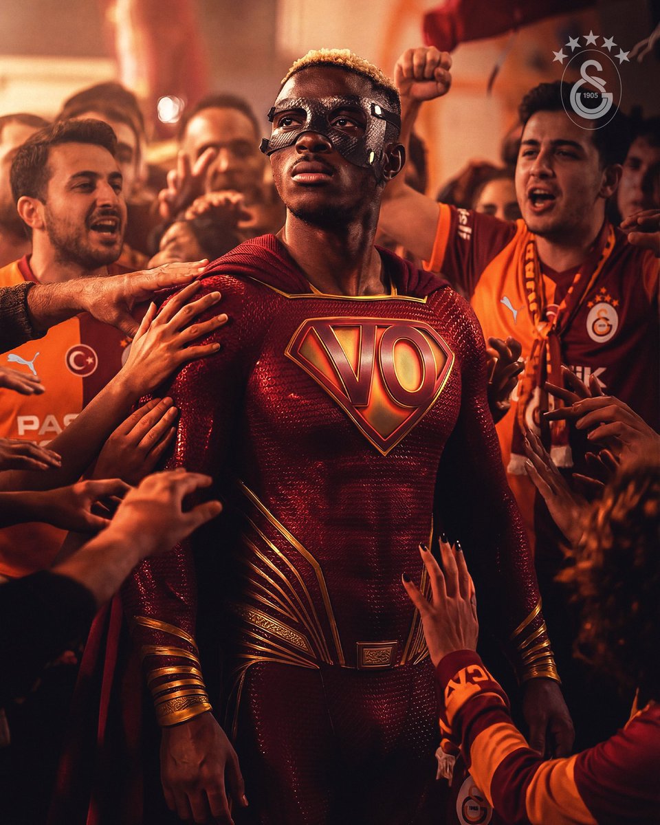 THIS VICTOR OSIMHEN PICTURE POSTED BY GALATASARAY IS MY PICTURE OF THE SEASON 👏🏾! SO DOPE AND APT!!
