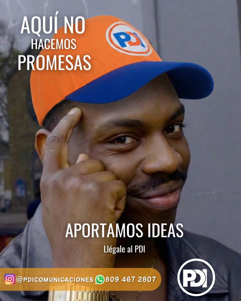 En el PDI, hemos redefinido nuestro compromiso: Aquí no generamos promesas; generamos IDEAS. Entendemos que la verdadera transformación no se logra con discursos emocionales, sino con el rigor intelectual de manera colectiva y la viabilidad técnica de propuestas concretas.