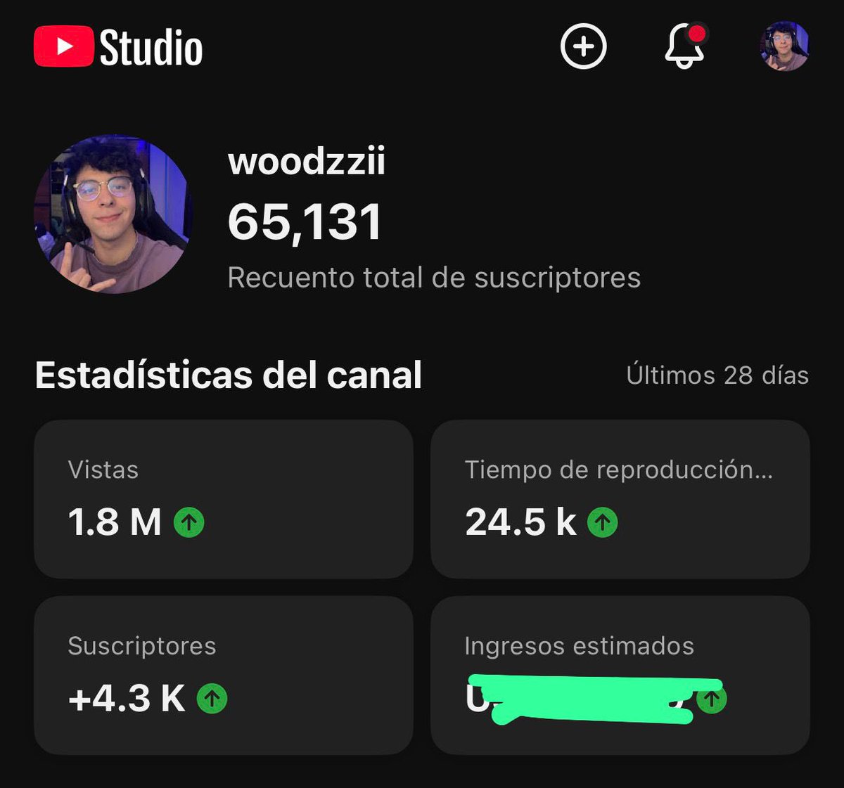 Casi no le entiendo al algoritmo de YT pero últimamente los shorts les va bien, mejor que en las otras redes🤠
