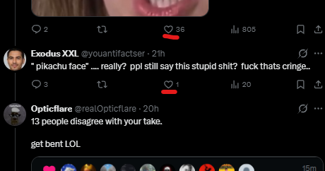 Opticflare tweet media