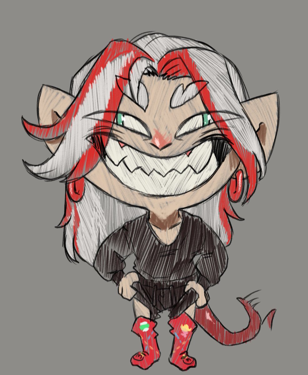 Yone showing off his Grinch Socks
#yone #doodle