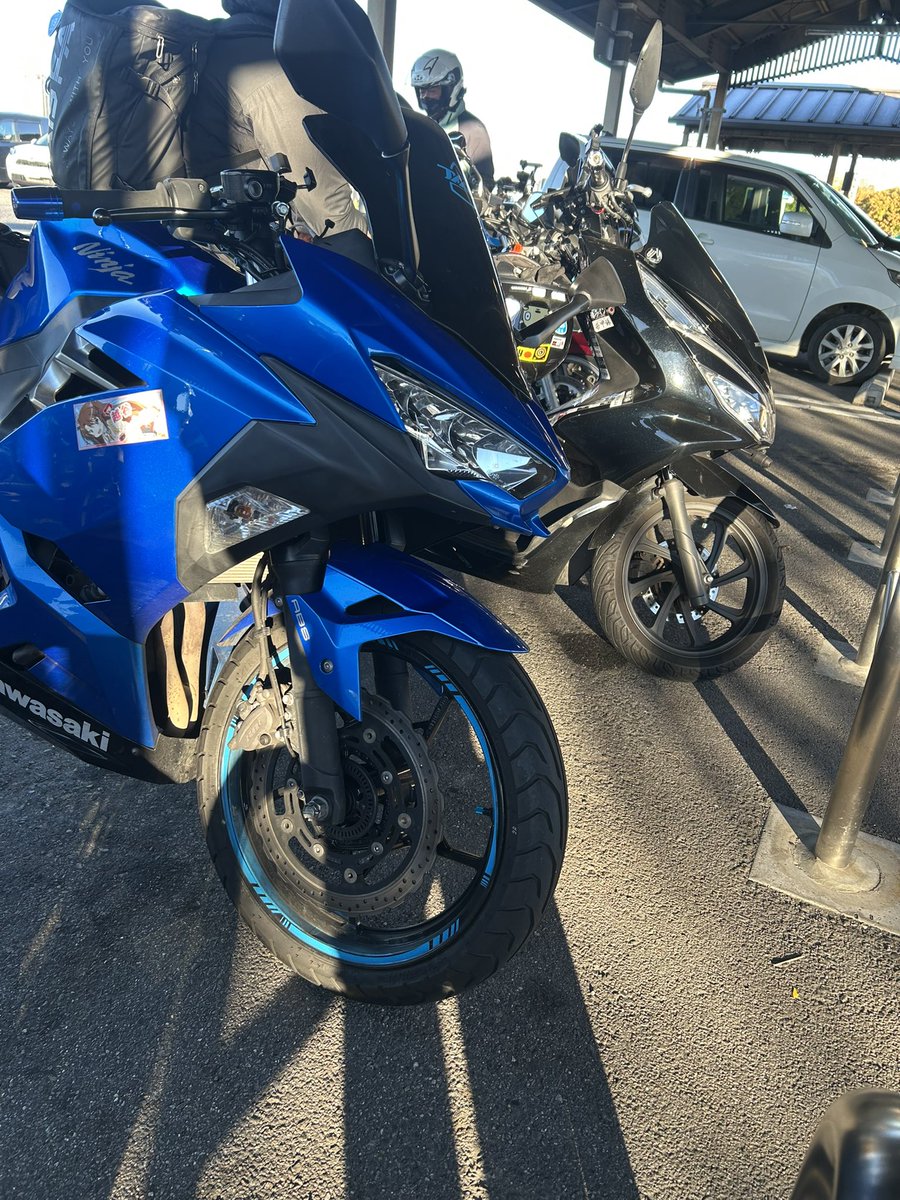 おはようございます☀️🏍³₃