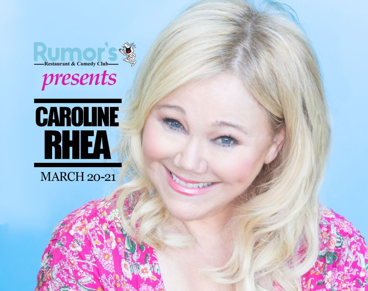 RumorsComedy's tweet image. Tickets are now on sale for Caroline Rhea!
She's best known for her role as "Hilda Spellman” from the hit series ‘Sabrina the Teenage Witch’ and her numerous comedy specials on HBO, Comedy Central and Showtime
rumorscomedyclub.com/events/1764885…