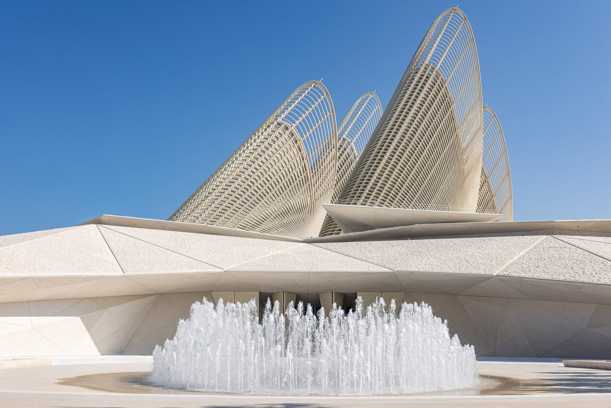 dezeen's tweet photo. Dezeen Agenda features the long-awaited Zayed National Museum: https://t.co/PCQlxyq7CS https://t.co/PYuo4jQ3bR