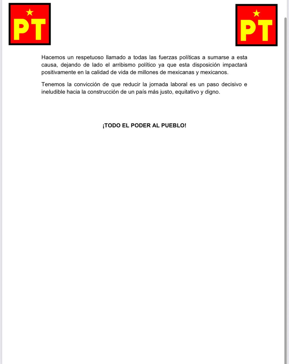 Hoy, reafirmamos nuestra lucha inquebrantable para reformar el Artículo 123 de la Constitución Política y hacer realidad la jornada laboral de 40 horas en beneficio de las y los mexicanos.