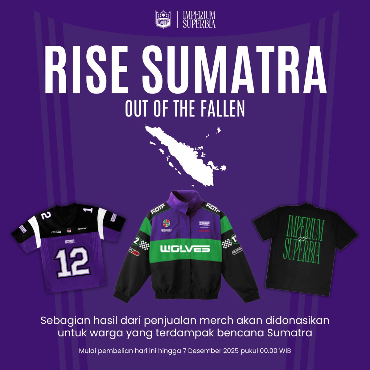 Untuk membantu saudara-saudara kita yang berada di Sumatra khususnya daerah yang terdampak bencana, gua akan melakukan charity stream mulai tanggal 6 Desember 2025 sampai selesai (mulai sekitar jam 19.00 WIB atau lewat dikit) di kanal youtube "ROBBY S. PUTRA" dan tiktok