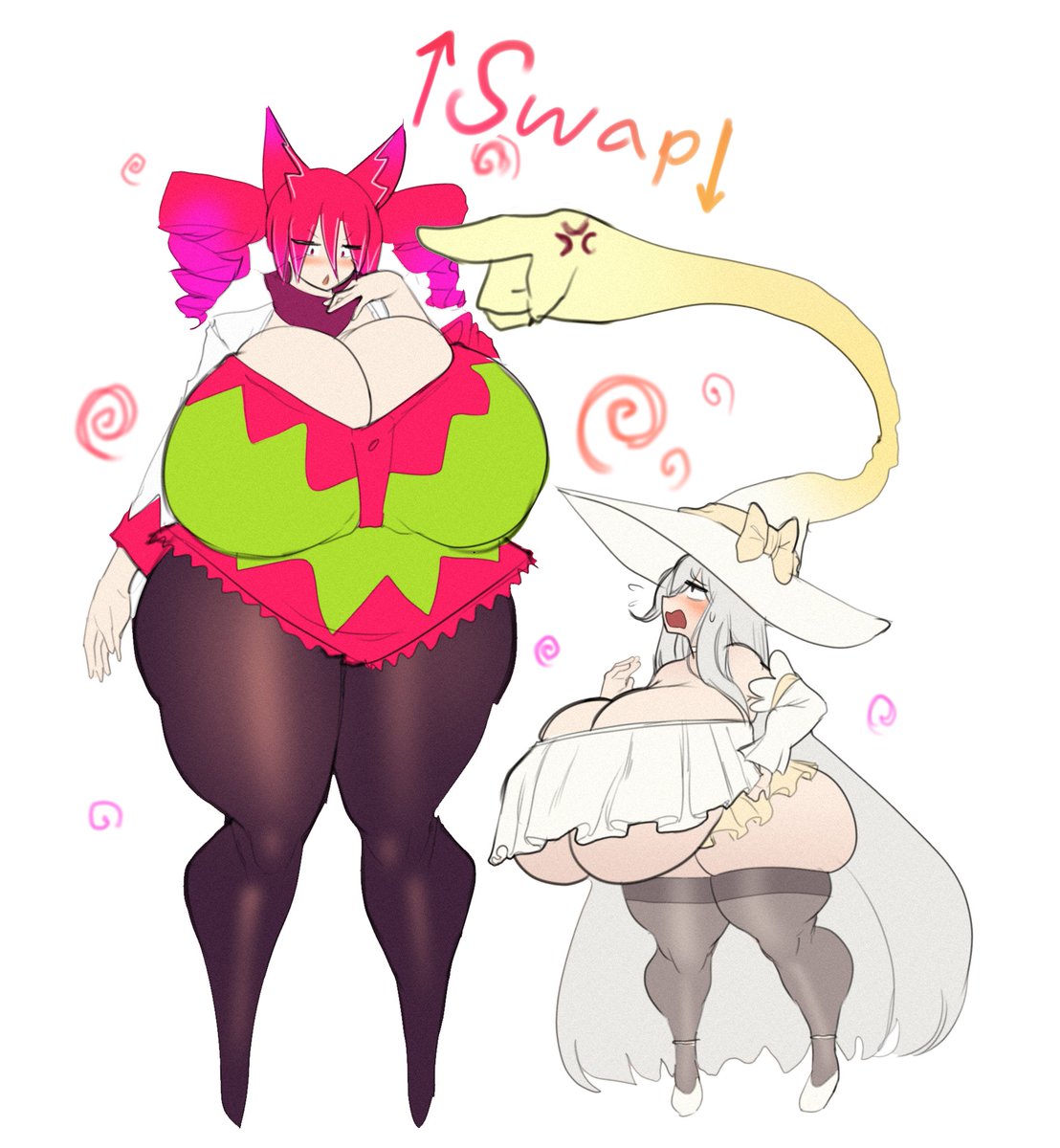 Unexpected magic...
cute witch by <a href="/leafbladie/">leafbladie@すけb休止</a> !!