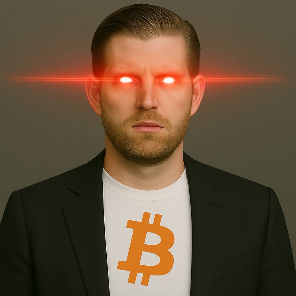 🔥 BULLISH: Eric Trump says American Bitcoin will soon surpass GameStop in the amount of $BTC held on its balance sheet.