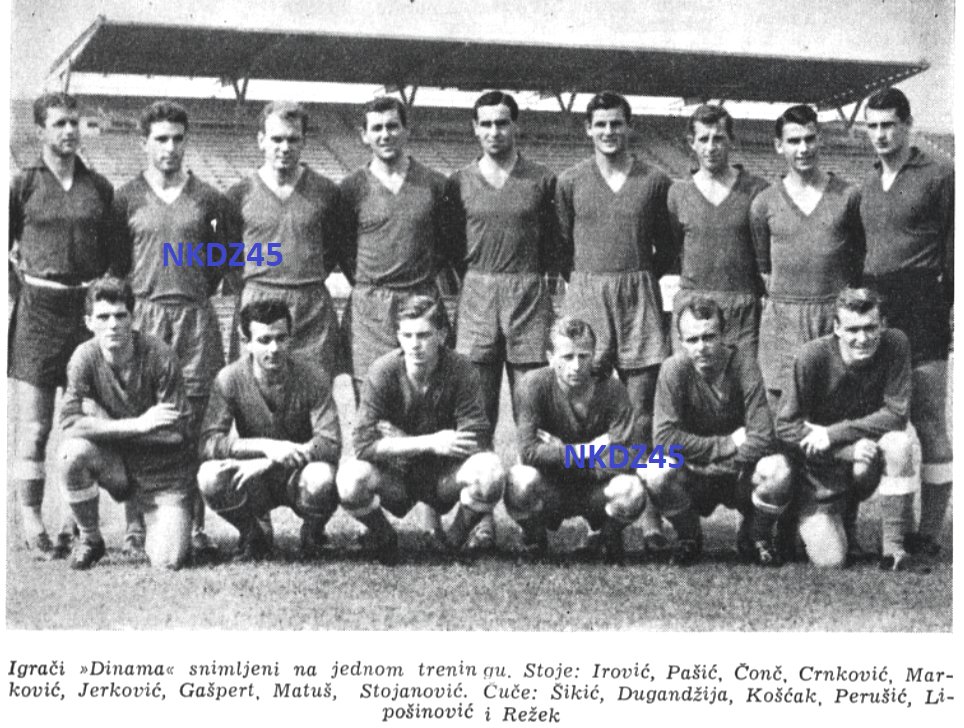 1960.
Dinamo Zagreb