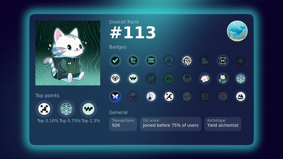 I just minted my 1-year Hype anniversary NFT using <a href="/otomato_xyz/">Otomato 🔴</a>

I'm ranked #113 out of 167,431 users on the HyperEVM 🚀

I'm also among the top 0.1% on <a href="/prjx_hl/">Project X</a>.

See your own rank here: hyperliquid-wrapped.otomato.xyz