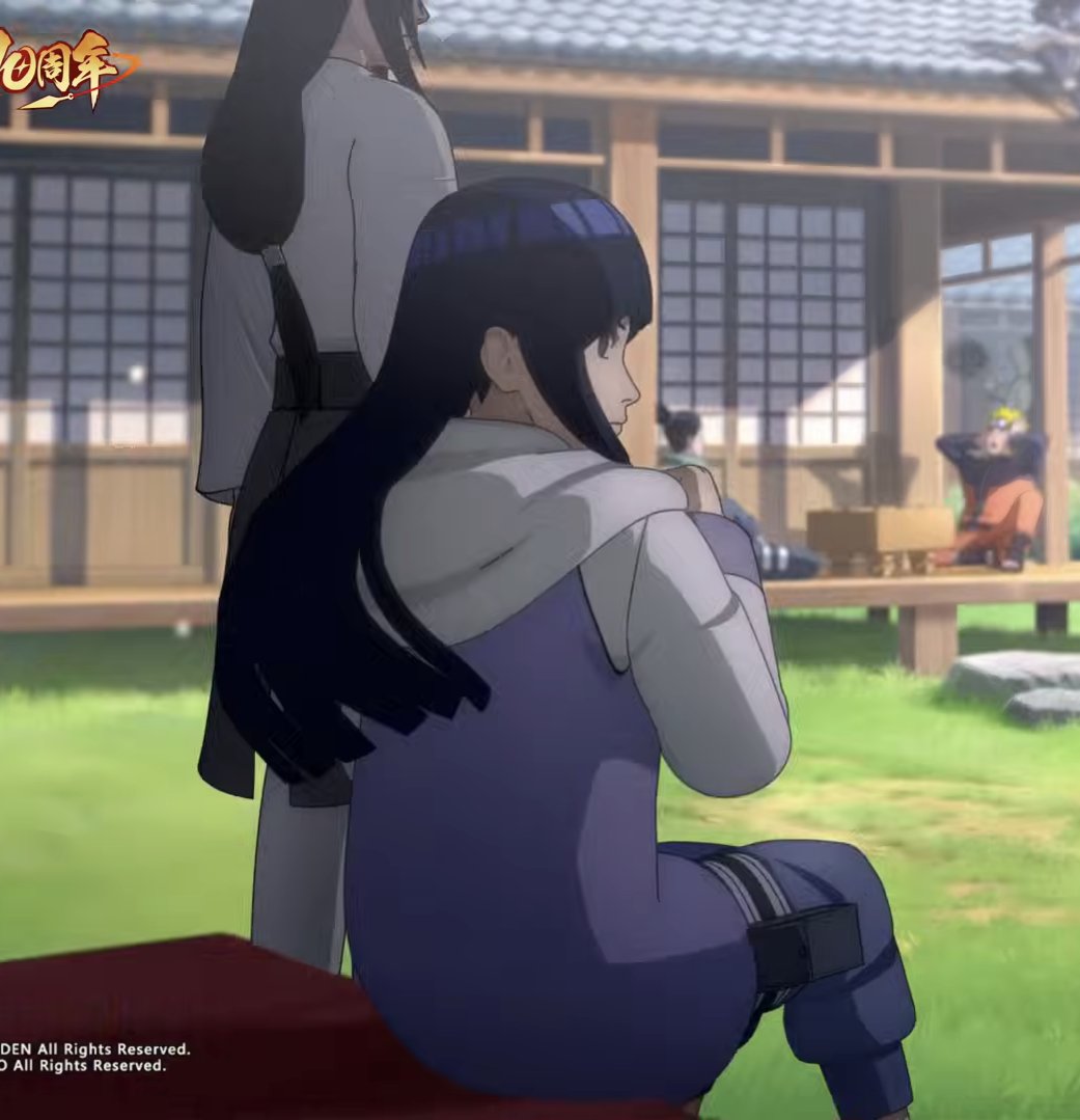 nejiです₊⁎⁺˳✧༚ nejis from the new naruto mobile trailer!