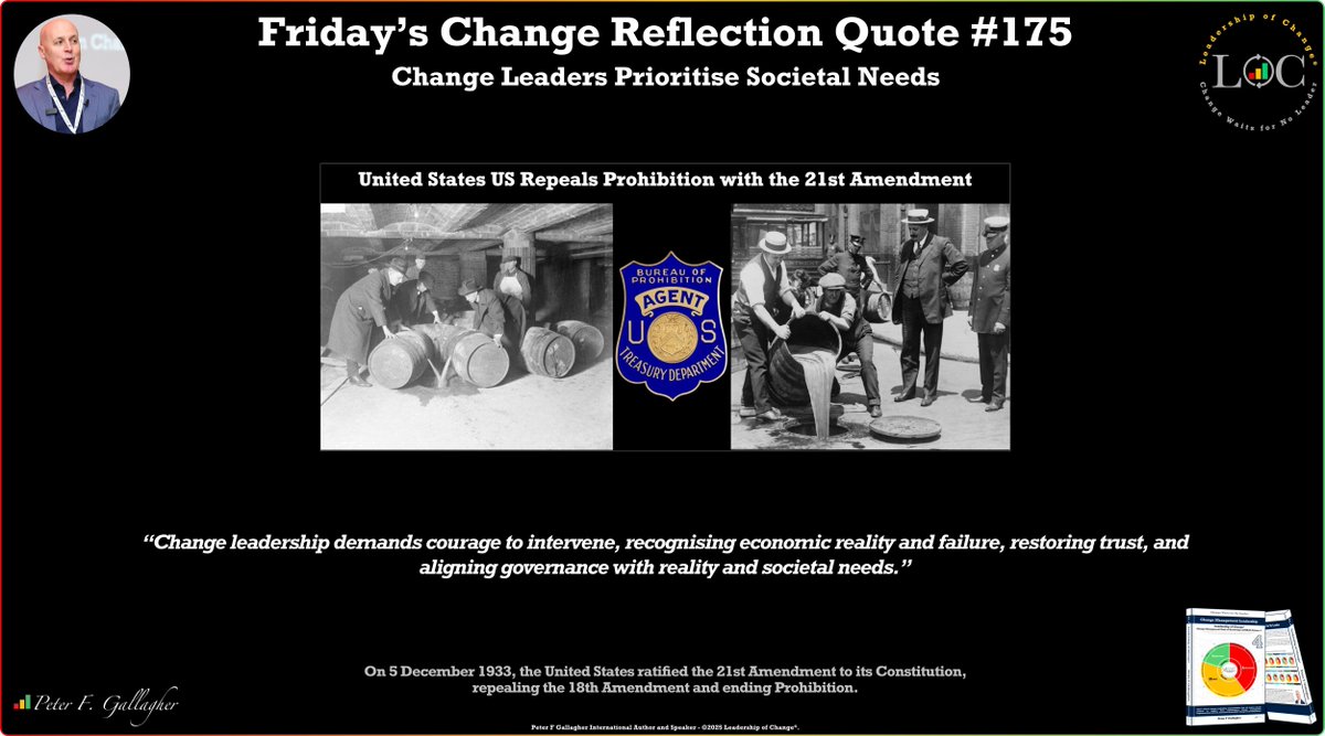 Friday’s Change Reflection Quote - Leadership of Change - Change Leaders Prioritise Societal Needs buff.ly/lCRJHwH via <a href="/peterfgallagher/">Peter F Gallagher</a> of <a href="/peterfgallagher/">Peter F Gallagher</a> on @Thinkers360 #BusinessStrategy  #Leadership 📣 Thought Leader? Amplify your voice here: buff.ly/9EkRsve