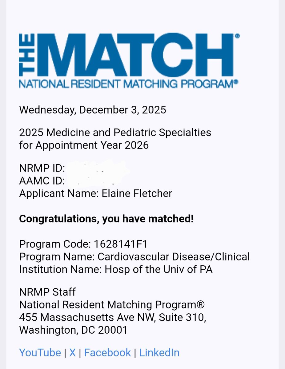 Elaine Fletcher, MD tweet media