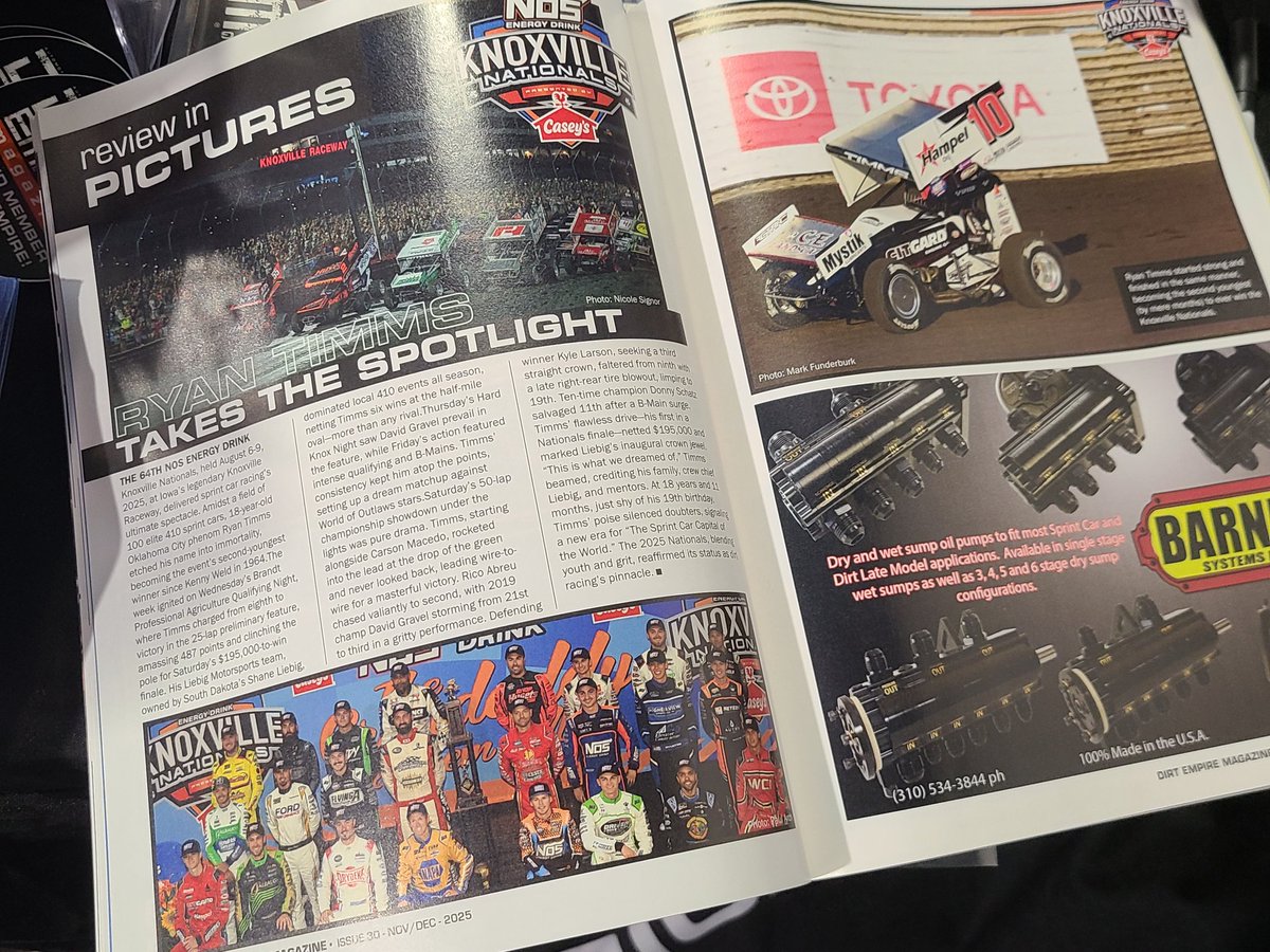 Snappybee55's tweet image. Neat sprint car things in the latest issue of @MagazineDirt 

@DustinSelvage7 @BrianBrown21 @knoxvilleraces @TEAMDGRD @BrandonWimmer