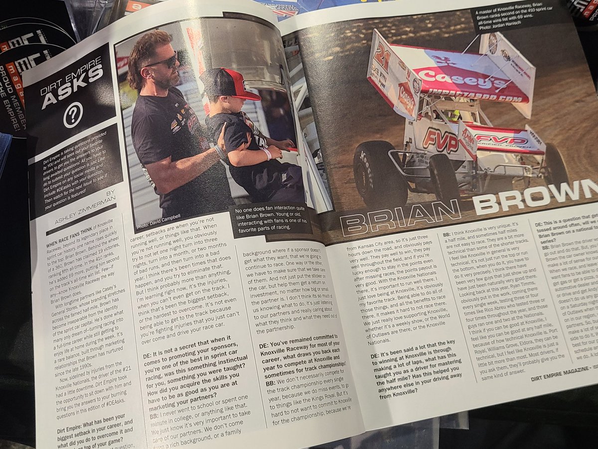Snappybee55's tweet image. Neat sprint car things in the latest issue of @MagazineDirt 

@DustinSelvage7 @BrianBrown21 @knoxvilleraces @TEAMDGRD @BrandonWimmer @maytag15