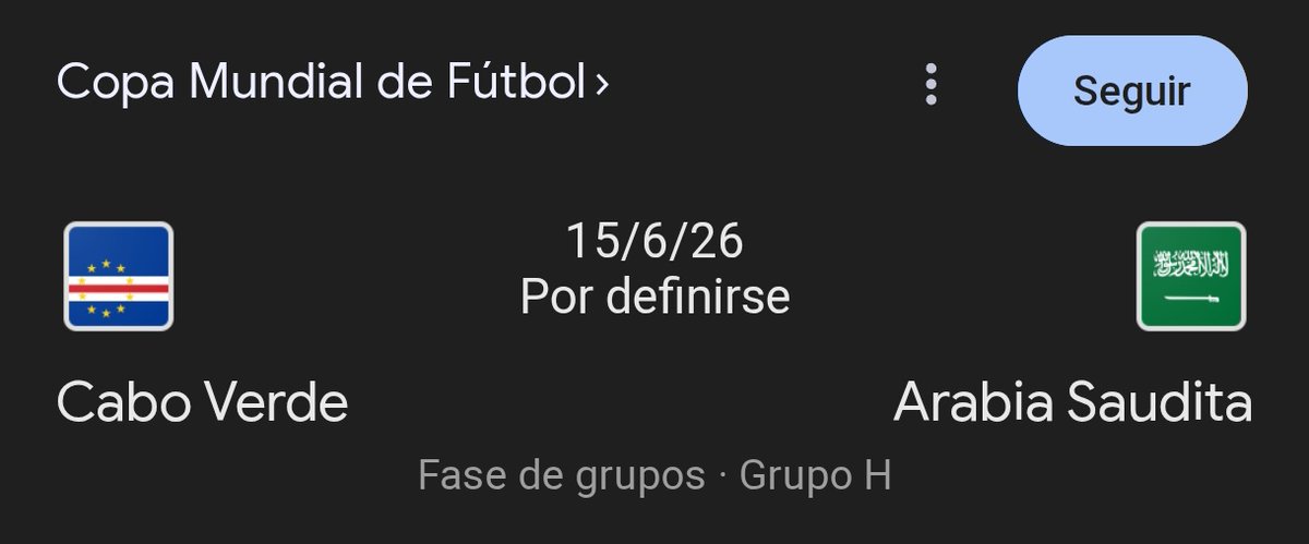 Joaconel's tweet image. Será increíble cuando el lunes 15 de junio de 2026 me siente en el sillón a ver un CABO VERDE VS ARABIA SAUDITA mientras finjo demencia con lo miserable que es mi vida