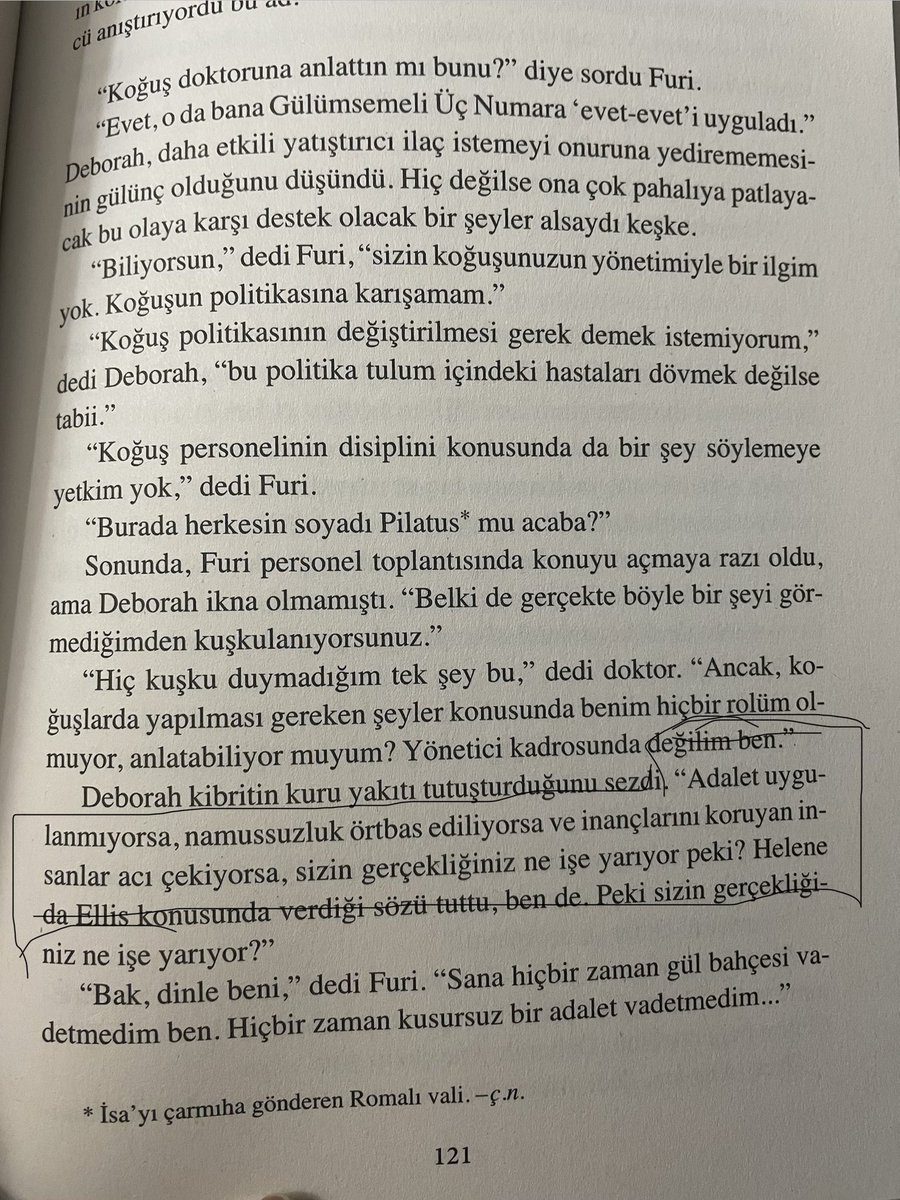 “Adalet uygulanmıyorsa, namussuzluk örtbas ediliyorsa ve inançlarını koruyan insanlar acı çekiyorsa, sizin gerçekliğiniz ne işe yarıyor peki?”

Joanne Greenberg- Sana gül bahçesi vadetmedim
#Kitapalıntısı