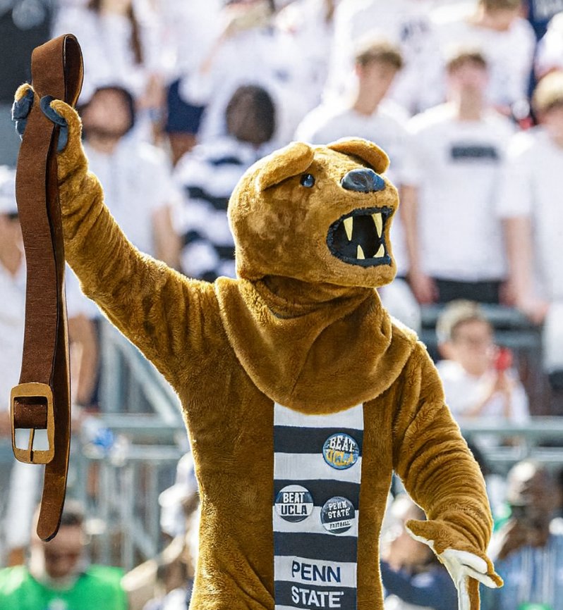 B1OBEY0ND's tweet image. Everyone laughed at Penn State.
Until they didn't.

New attitude. 
New style of team.
Completely different vibe.
$300 million from Adidas.

LOTS of folks got REAL quiet today.
For all it's blunder, PSU made a great move. 
Nittany Lion will be back &amp;amp; take BELT TO ASS.