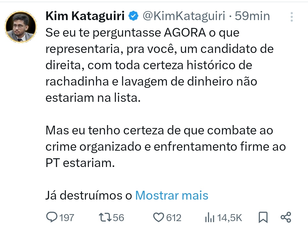 Da série, se colar, colou ...