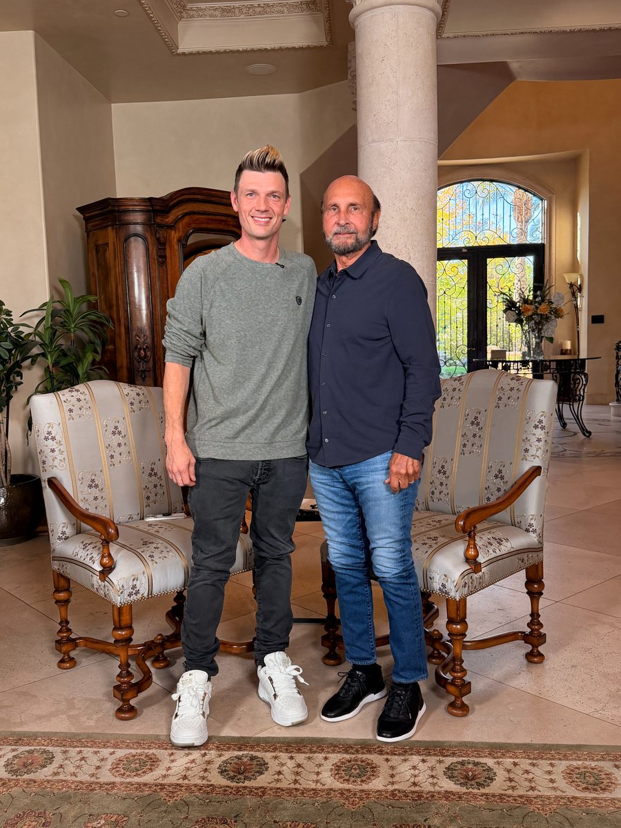 EdMBernstein's tweet image. We’re excited to welcome Nick Carter — global pop icon, singer, songwriter, and beloved member of the Backstreet Boys — for an up-close and personal conversation you won’t want to miss.

Nick opens up about life on the road, his music, his journey, and what it’s like performing…