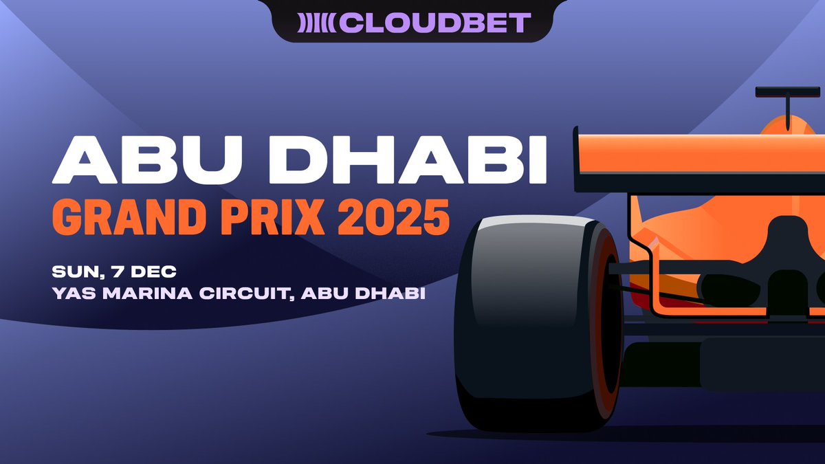 The 2025 Abu Dhabi Grand Prix is the Season Finale! 🇦🇪

Norris (412 pts) needs P2+ to clinch the title vs Verstappen (400 pts) who must win to stand a chance.

McLaren leads Red Bull by 30 pts for their first title since 1998.

Get your F1 wagers in now! 🏁