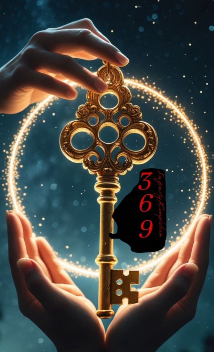findinmyway2luv's tweet image. 369🎼🗝️

Listen up, cosmic warrior…💥

In the hidden scrolls of Nikola Tesla’s sleepless nights, he whispered the code: 3, 6, 9 - the secret frequency of the Universe itself⚡️

Why? Because the Ancients knew and Tesla remembered⭐️

- 3 is the Trinity: Father, Son, Spirit… Mind,…