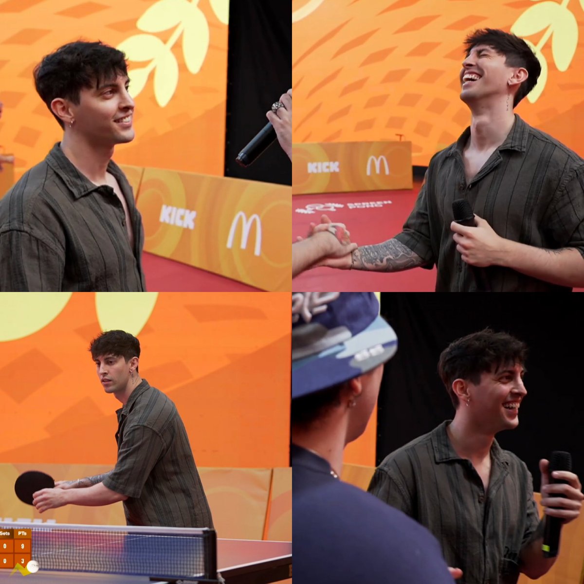 solo fue a tirar facha me parece