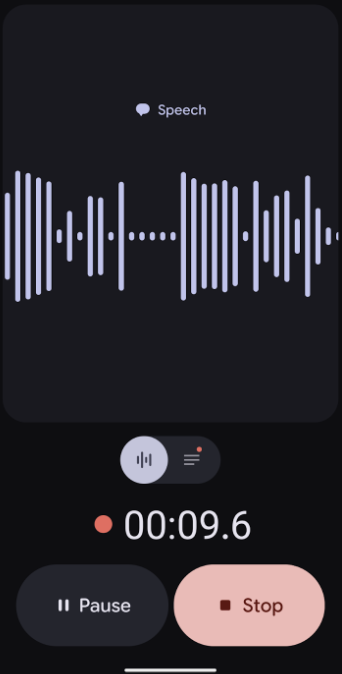 NotebookLM's tweet image. That was a LOT of mobile updates, but here&apos;s a ✨pro tip✨: combine the features to unlock even more functionality.

Ex: Dictate your thoughts/notes/mad scientist ramblings to your phone. Then upload the audio recording as a source and NotebookLM will bring your words to life!