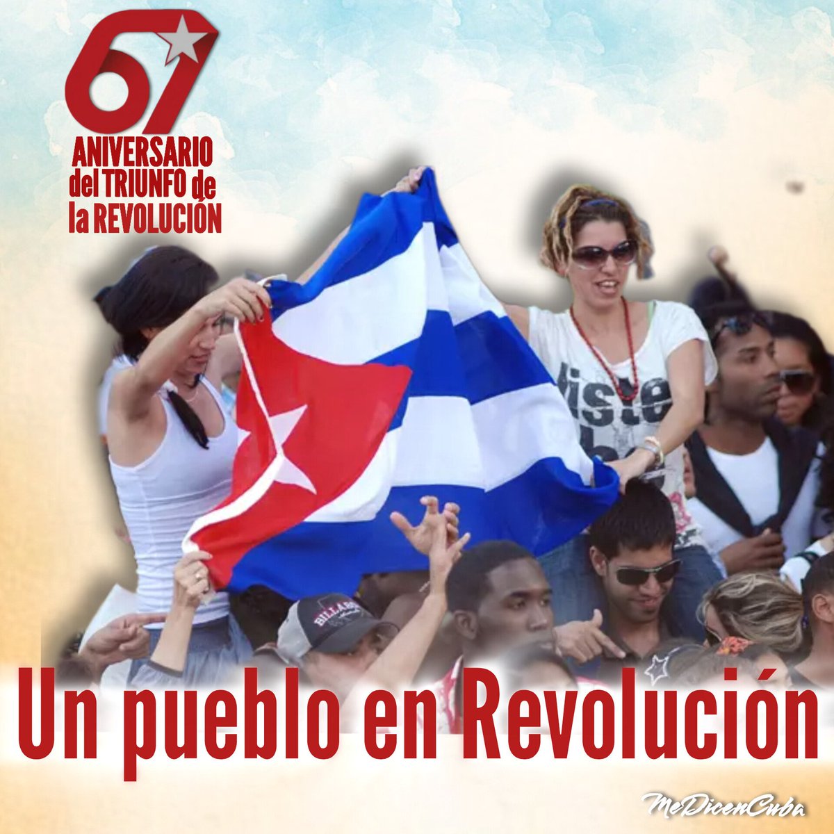 La Revolución es un sueño de justicia que se hizo bandera en el corazón de Cuba.

#UnPuebloEnRevolución