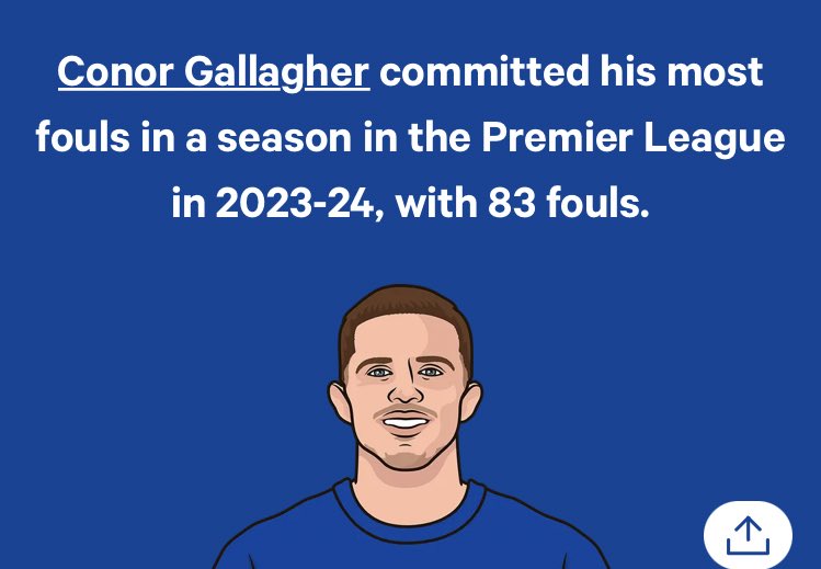 ModzzGG's tweet image. I wonder if this so called ‘shin kicker’ Caicedo will have as many fouls as ‘pashun cfc’ gallagher 🤔