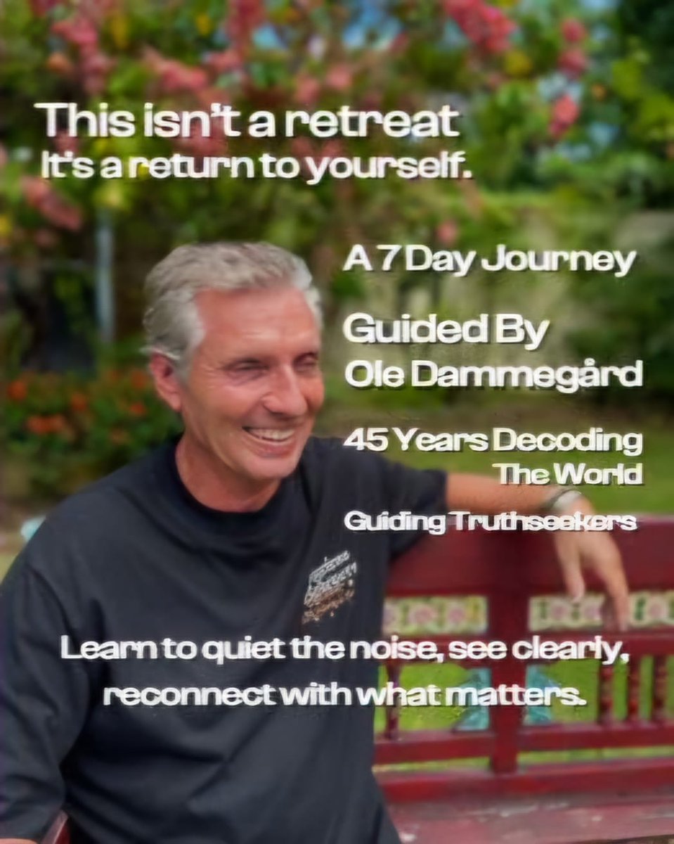 realODammegard's tweet image. Welcome a joyful 2026 with peace, happiness, and clarity! Join the DammeGuardians Retreat in Bali: Dissolve illusions, forge alliances, ignite your inner guardian in paradise. April 18-25. 
Link here: dammeguardians.com/travelbali  

#TruthSeeker #PersonalGrowth #NewYearResolution