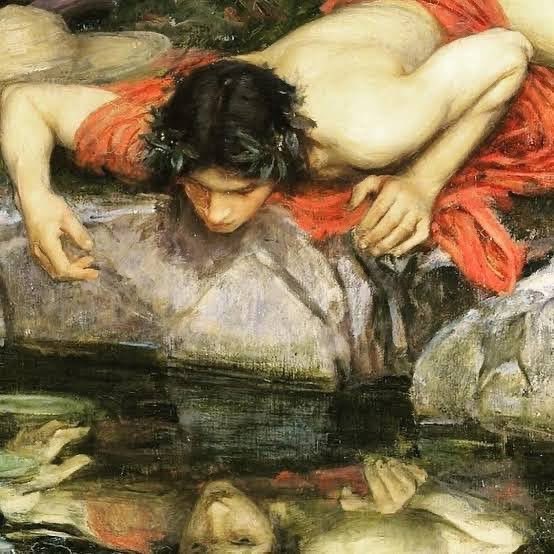 Arteymas_'s tweet photo. MITOLOGÍA GRIEGA

LA VANIDAD DE NARCISO.

Narciso era un joven conocido por su esplendorosa belleza, todas las mujeres lo deseaban, pero Narciso no creía que ninguna de ellas fuera lo suficientemente hermosa para él. Desde muy pequeño tenía prohibido buscar el reflejo de su propia imagen, ya que al nacer Narciso, el adivino Tiresias le había advertido a su madre la ninfa Liriope, que verse el mismo reflejado supondría su perdición.

Entre las jóvenes que amaban a Narciso se encontraba la ninfa Eco, una ninfa habladora y alegre que con su don para el habla entretenía y maravillaba a la esposa de Zeus. Mientras Eco entretenía a Hera, la esposa de Zeus, este pasaba el tiempo con otras mujeres. Al enterarse Hera de lo que hacía su esposo con la complicidad de Eco, condenó a la ninfa a no poder hablar, solo podría repetir las últimas palabras de las frases que escuchaba.

Cierto día mientras Narciso paseaba por los bosques, descubrió que la ninfa Eco le seguía. Narciso comenzó a hablarle, pero ella ya solo podía repetir las últimas palabras que Narciso pronunciaba, lo que le dio pie a Narciso para burlarse de ella, y la rechazó, por lo cual Eco, rota por la pena se retiró a una cueva cercana donde murió desolada.

Y para castigar a Narciso por sus acciones, Némesis, diosa de la venganza, provocó que Narciso en uno de sus paseos por el bosque desfalleciera de sed. Así que Narciso tuvo que acudir a un río cercano a beber.

En el reflejo del agua observó al joven más bello que jamás hubiese imaginado. Narciso quedó absolutamente cegado por su propia belleza, tanto que al intentar tocarla, se cumplió el vaticinio mortal de Tiresias, y Narciso cayó al agua falleciendo ahogado. En su lugar surgió una de las flores más bellas a la que llamaron en su honor "Narciso".

De aquí también surge el término "narcisismo", que no es otra cosa que la admiración excesiva y exagerada que siente una persona por sí misma, o vanidad basada en la imagen propia.

Arte: John William Waterhouse