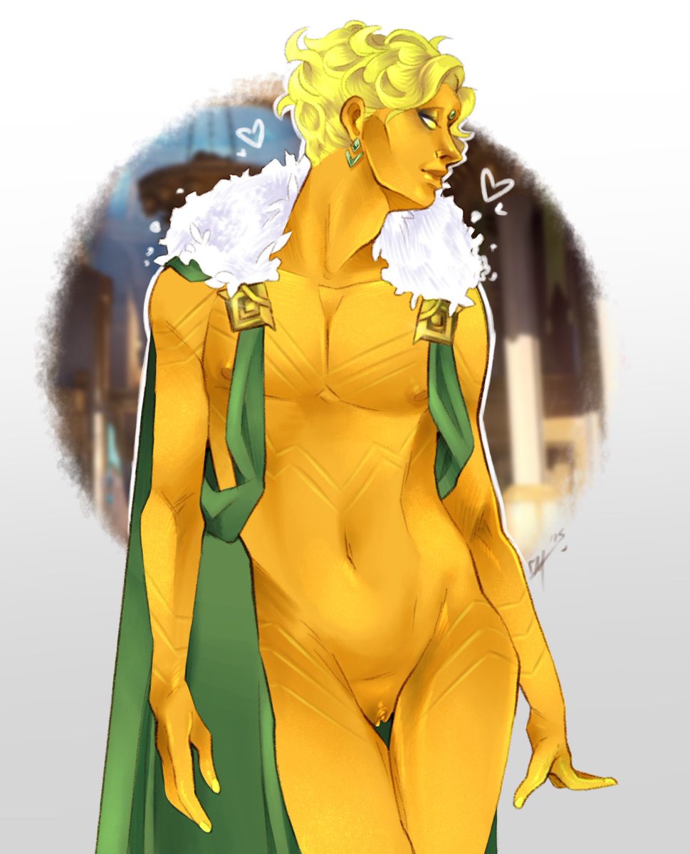 Adam lounging around in a certain tricksters attire! 💚💛