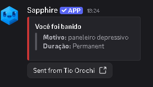BiFf02i's tweet photo. tomei ban do servidor do @hang_fc simplesmente por causa do meu perfil do discord, nem entrava no servidor dele nem mandava msg kkkkkkkkk https://t.co/dpHuUvwlpS