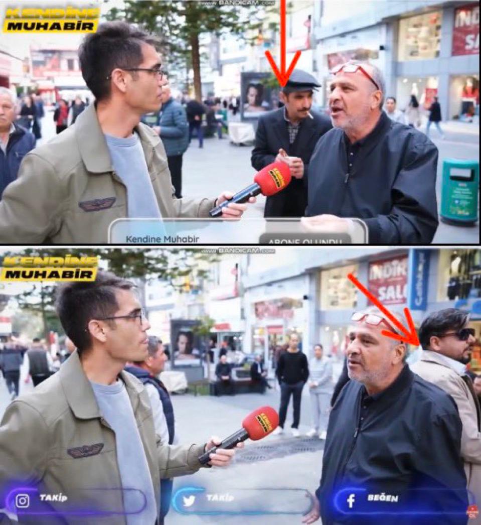 Antalya kapalı yolda, Çetinkaya mağazasının tam karşısında tezgah kuruyorlar.

Hemen arkalarında büyük bir çay ocağı var.
Sırası gelen o çay ocağından kalkıp, sıradan bir vatandaşmış gibi röportaj veriyor.

Resimdekilerini tanıdınız mı?