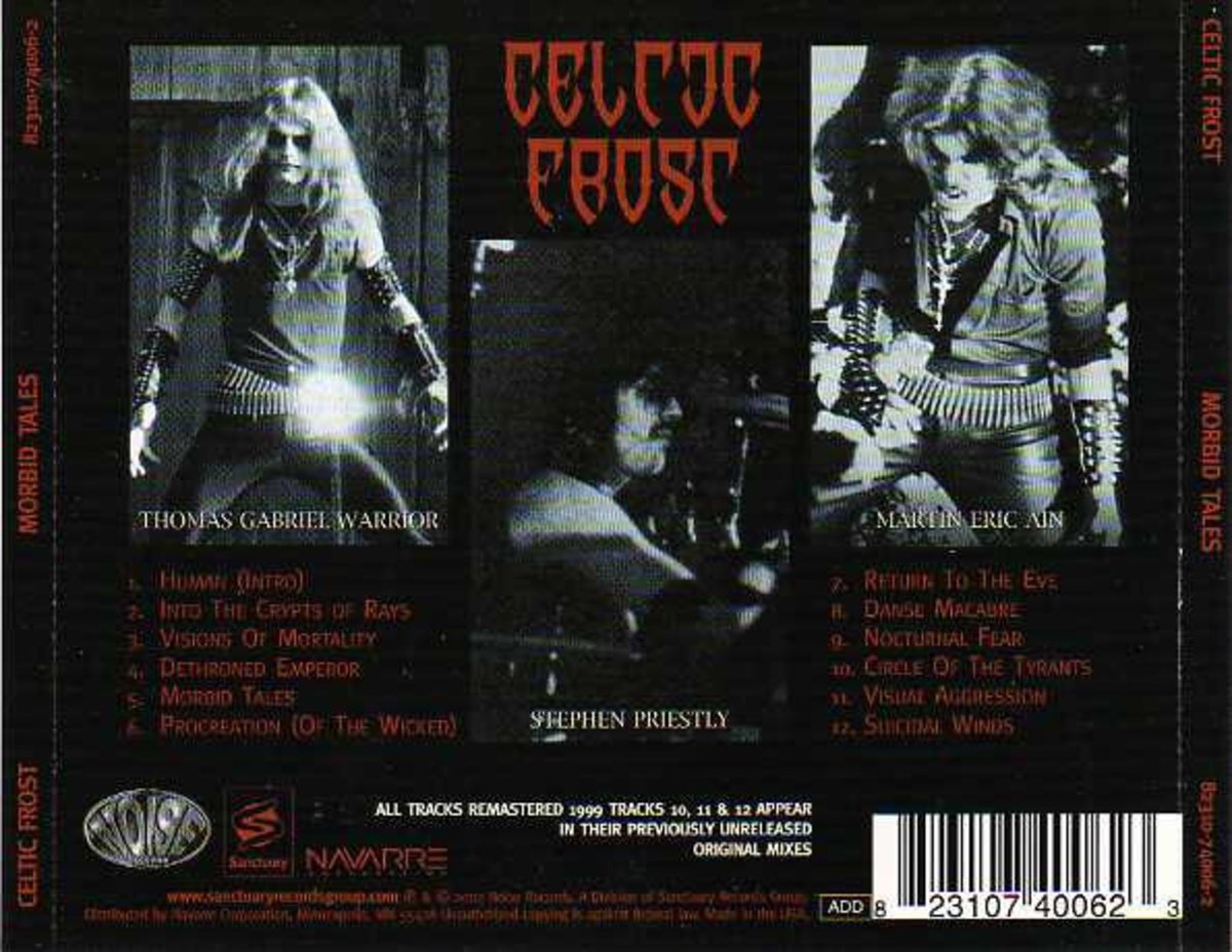 Hellhammer!! スイス・ブラックスラッシュ 「CELTIC FROST」 1984年