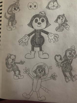 AndyBrawler's tweet photo. This is now Bop. Took some time (45 minutes) on names, but Bop was my best option, which is a form of WW2 Jazz, something in old films at the time, and a punch you'd see in silly things like the old batman show. Here's old art of the character.
#TADCFriend https://t.co/8mxh1FcUhh