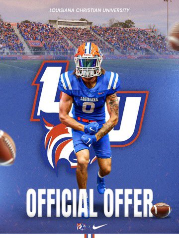 Can not be more blessed to receive my 3rd Official offer from <a href="/LCU_ftball/">LCU Football</a> ! Thank you <a href="/coachwood_LCU/">James Wood</a> for this opportunity and the <a href="/LCU_ftball/">LCU Football</a> family!