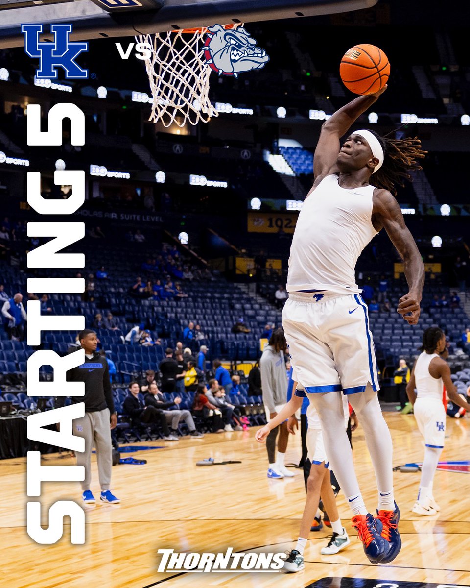 KentuckyMBB's tweet photo. Starters tonight on Broadway. https://t.co/YKFVBp6lOS