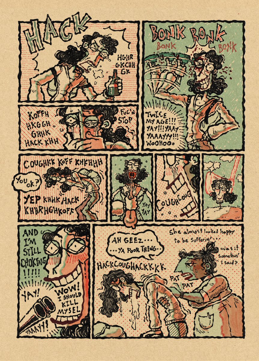 She has no game, she has no grace. Mil "worse than your average failgirl" Dupont falls flat on her face.

Playin' around with comic making again for fun