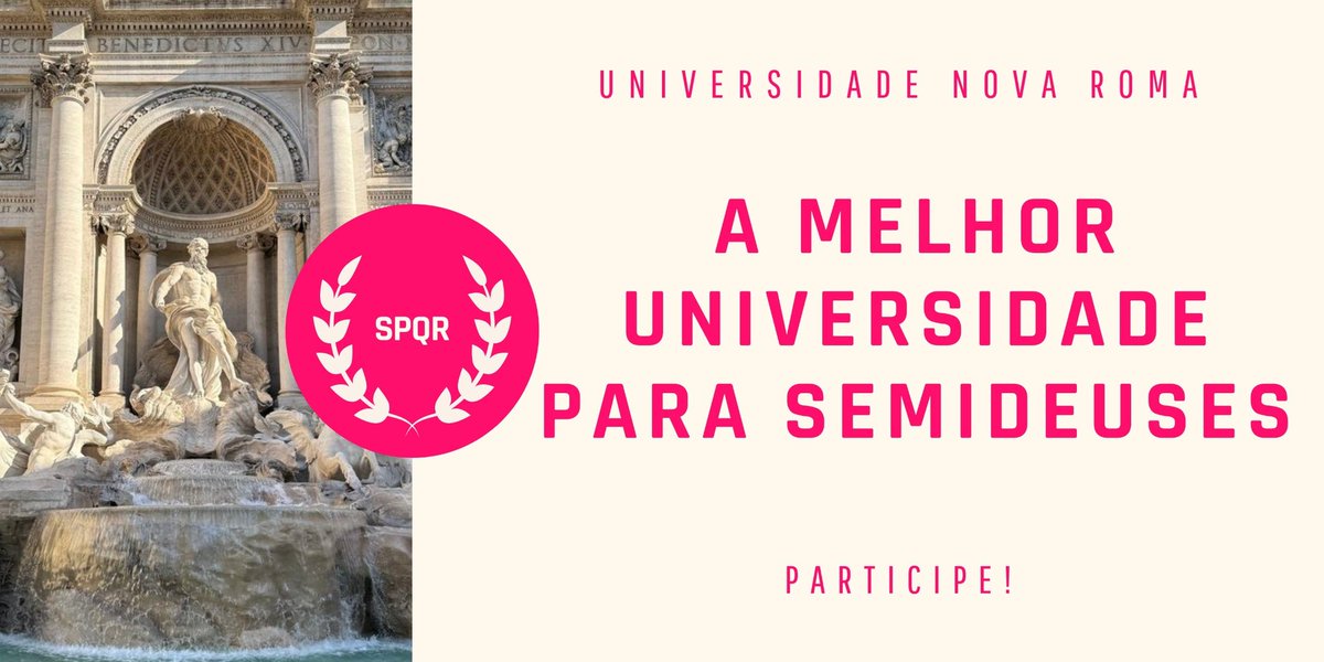 New Rome University. encerrada. tweet media