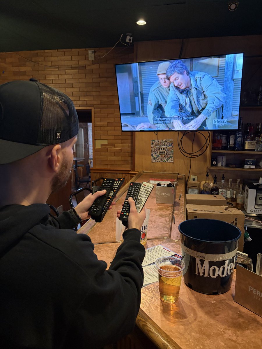 .<a href="/hudsonkeyne/">Hudson</a> gets the remote at Martino’s. 

Place gets it.