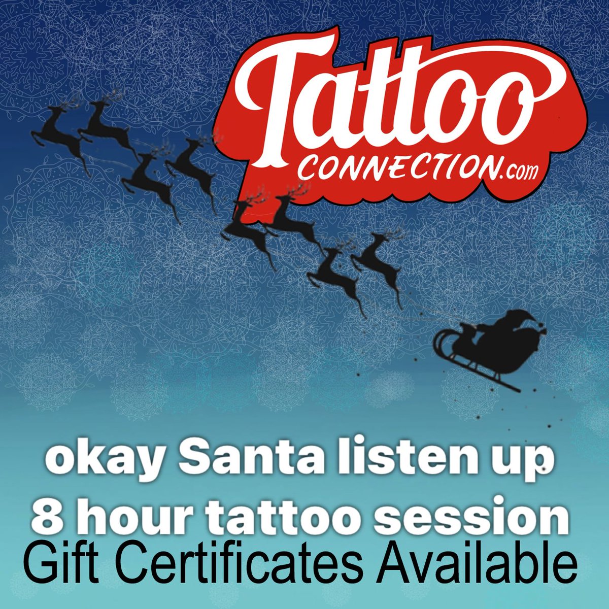 Tatt2Connection's tweet image. $25 Bonus on every $100 Gift Card while supplies last.