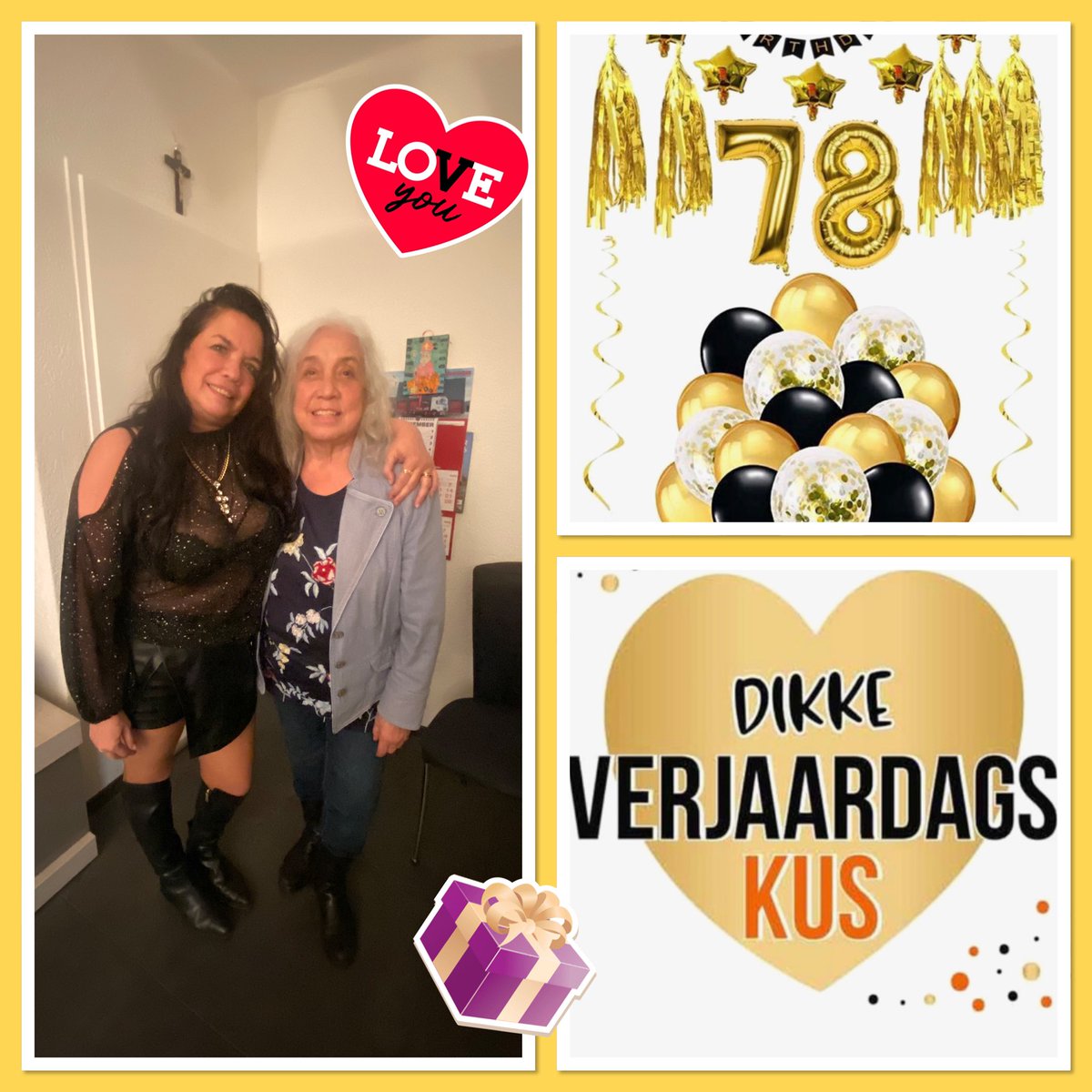 trischababe's tweet image. Love you mam ♥️😘♥️