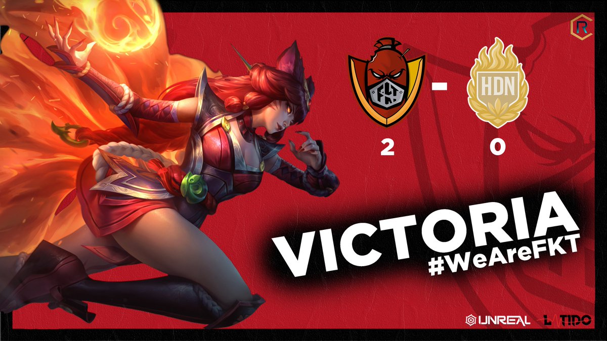 🔸VICTORIA VS Hijos de Noxus 🌭🔥

Games contundentes con algún tropiezo en las últimas plays, el equipo estuvo intratable de principio a fin.

¡Seguimos firmes rumbo a la final! #WeAreFKT