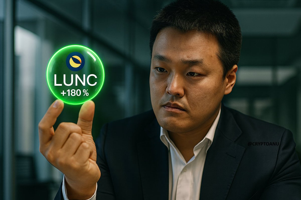 CryptoAnu_'s tweet photo. 🚨 Something HUGE is happening with $LUNC &amp; $USTC , and most people still don’t see it.

In the last 5 days, $LUNC exploded over **+180%**, one of the strongest moves since 2022.

Burns, volume, sentiment, legal catalysts, it’s all converging. 

#CoinEx x #CoinExCreators

🧵👇 https://t.co/5jG6WLTikP