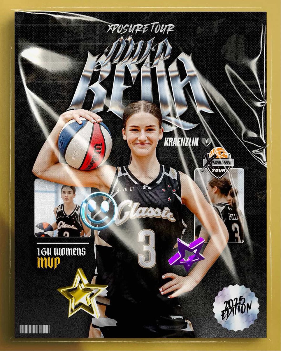16U Women’s MVP - Bella Kraenzlin 🏅
(Jan 2025)

“Led the team on both ends of the floor - Provided energy, effort &amp; enthusiasm in all facets of the game. Held teammates accountable at times but was also the first to celebrate their successes.” - nzhoopnation