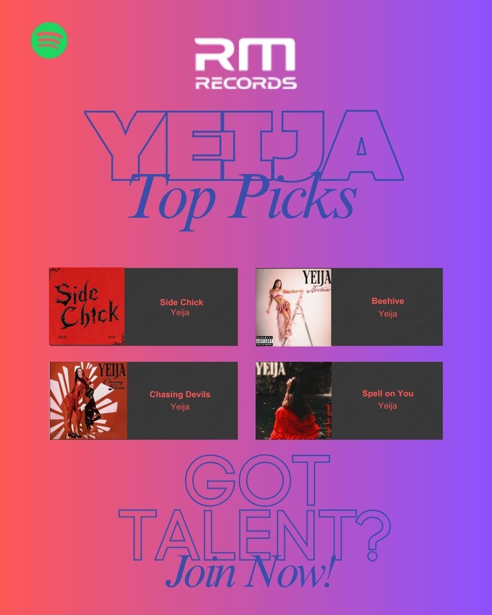 RMRecordsInc's tweet photo. A new star is rising. Yeija is next.
When passion meets the right team, everything changes.
Your music deserves this moment too — are you ready to take the leap?
Level up and join RM Records. Let’s build your breakthrough.
#RMRecords #IndieArtistRise #MusicCareerStartsHere https://t.co/EEgKaaSfwi
