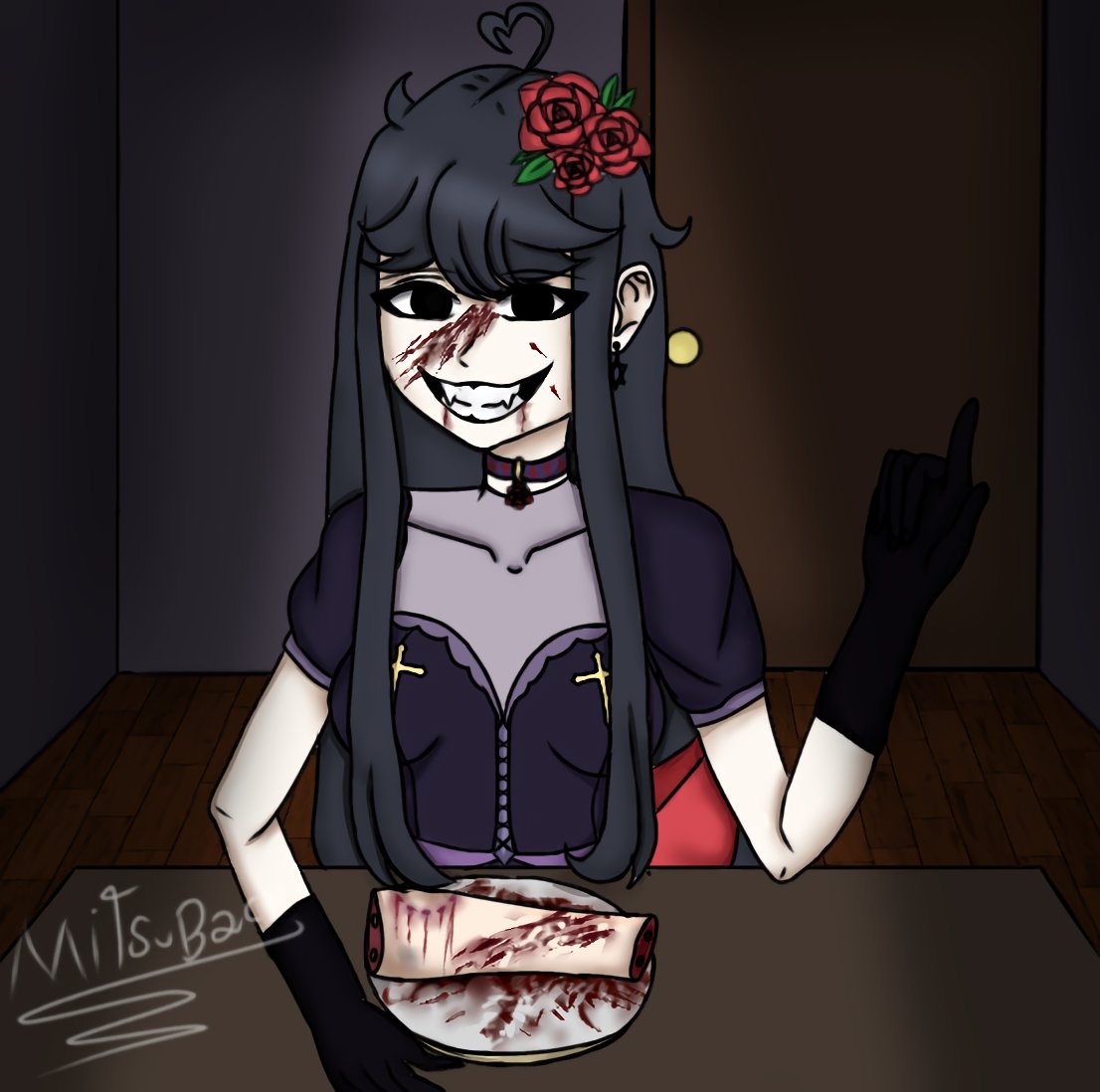 Mitsulina_Lizzy's tweet photo. Tw: digital gore woooow scaaaary
I honestly don't know what to say, give me likes please, but it doesn't matter anyway. 2024 vs 2025, Did I improve?
#digitalart #oc #idk #ineedsleep https://t.co/OIXCBJi5y0